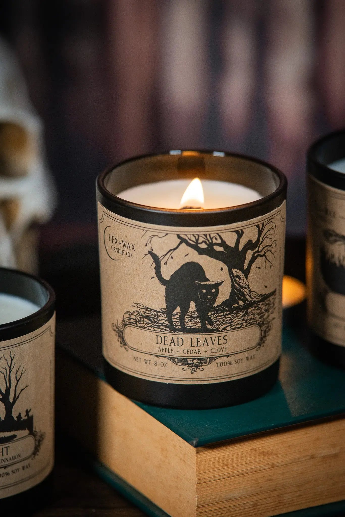Dead Leaves – The Apple Cider Candle Hex + Wax Candle Co.