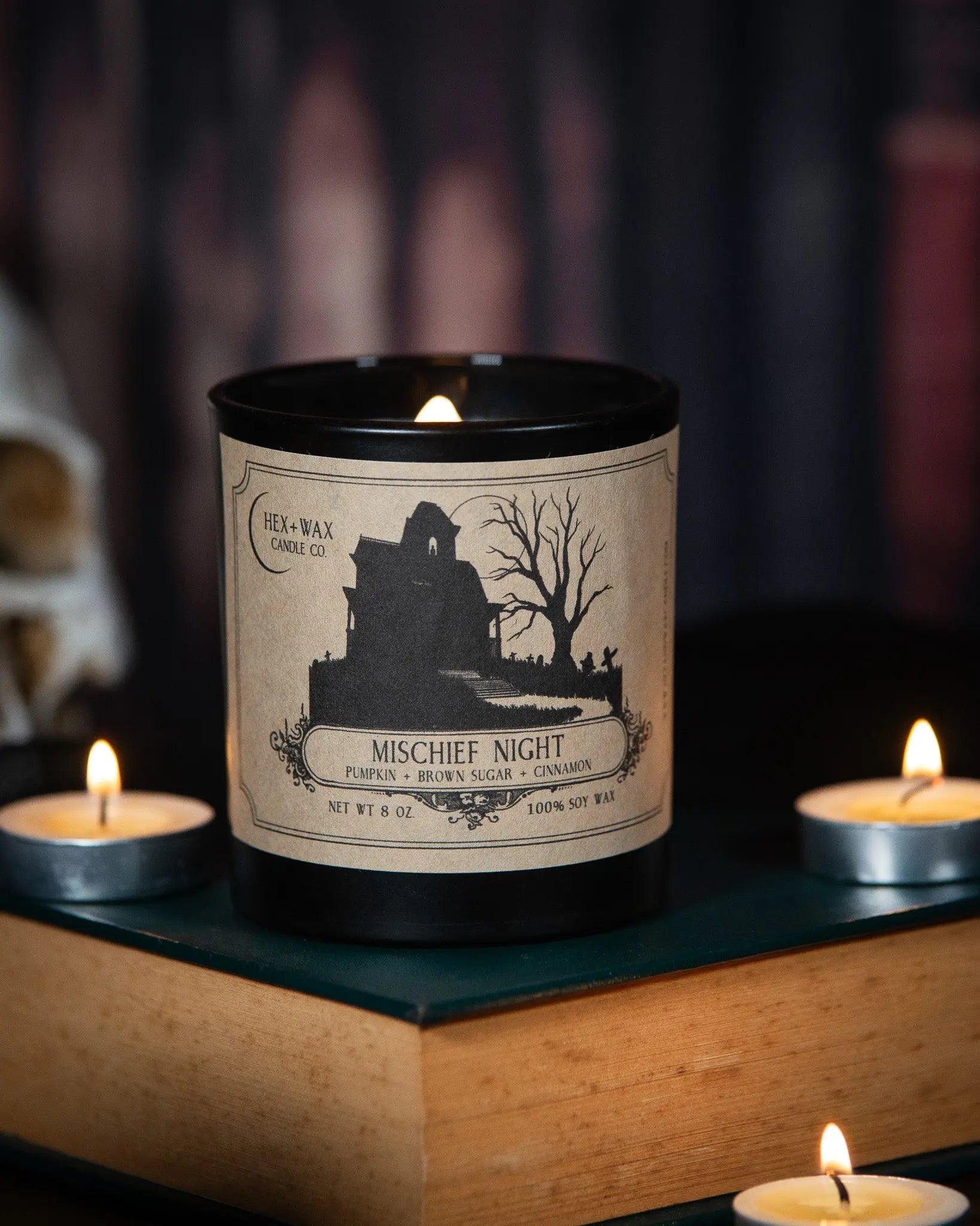 Mischief Night – The Pumpkin Spice Candle Hex + Wax Candle Co.