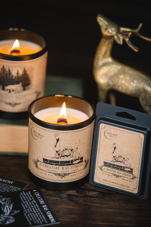 A Creature Was Stirring Hex + Wax Candle Co.