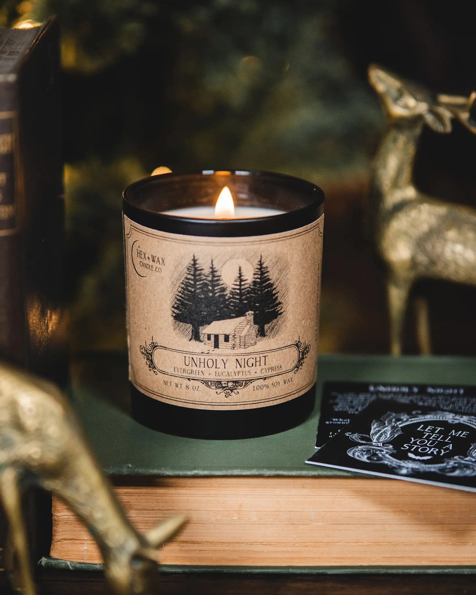 Unholy Night – The Quintessential Pine Candle Hex + Wax Candle Co.