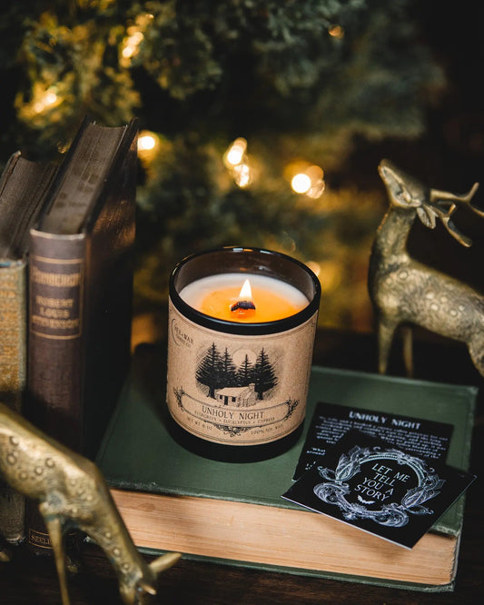 Unholy Night – The Quintessential Pine Candle Hex + Wax Candle Co.
