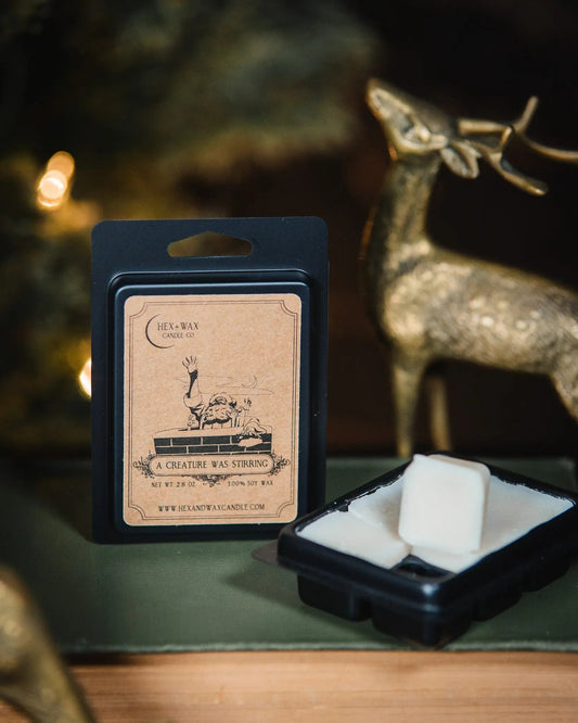 A Creature Was Stirring – The Berry Holiday Wax Melt Hex + Wax Candle Co.