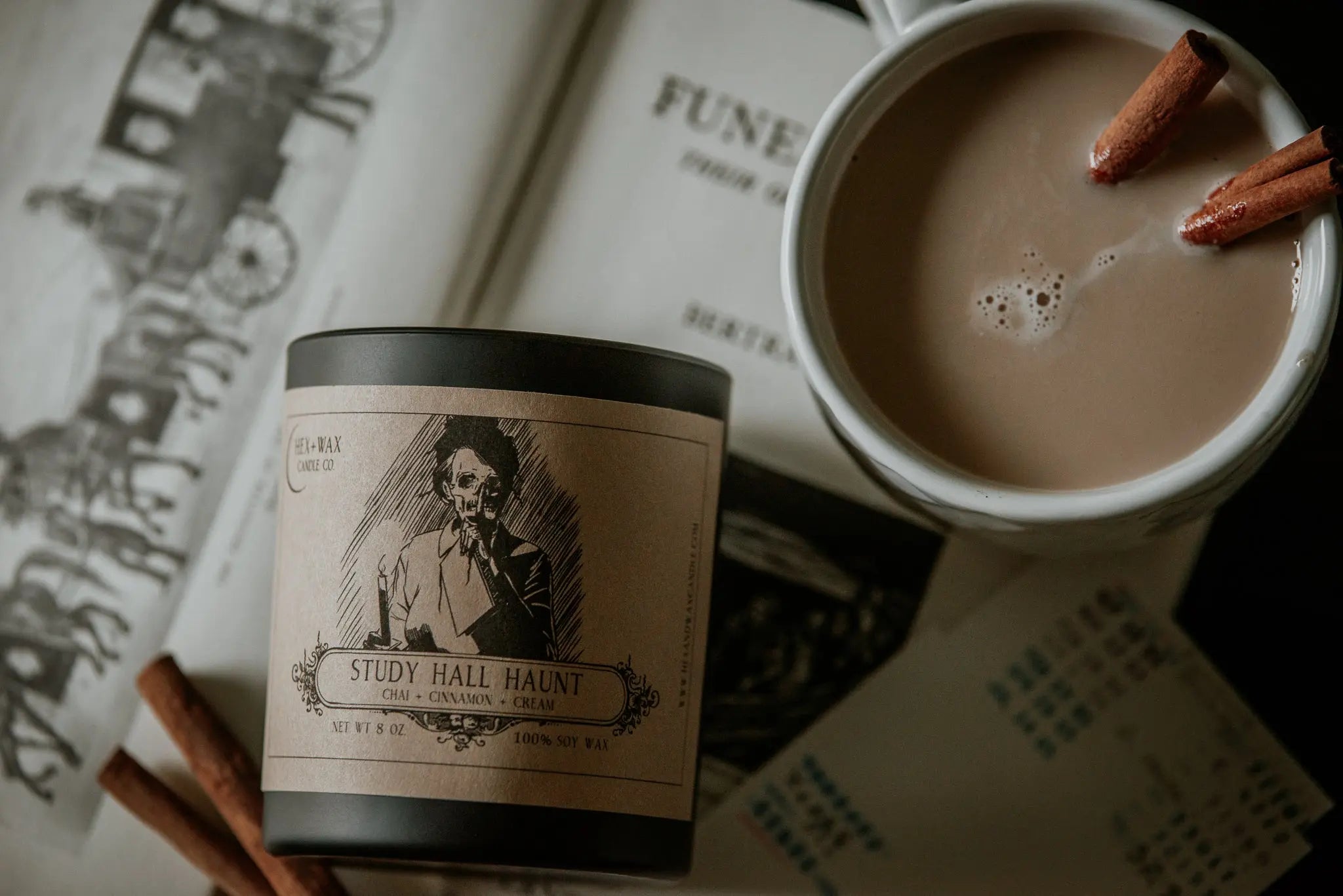 Study Hall Haunt Hex + Wax Candle Co.