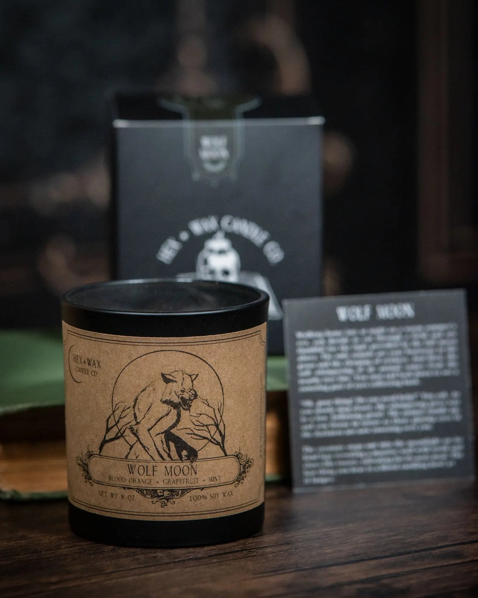 Wolf Moon — The Citrus Werewolf Candle Hex + Wax Candle Co.