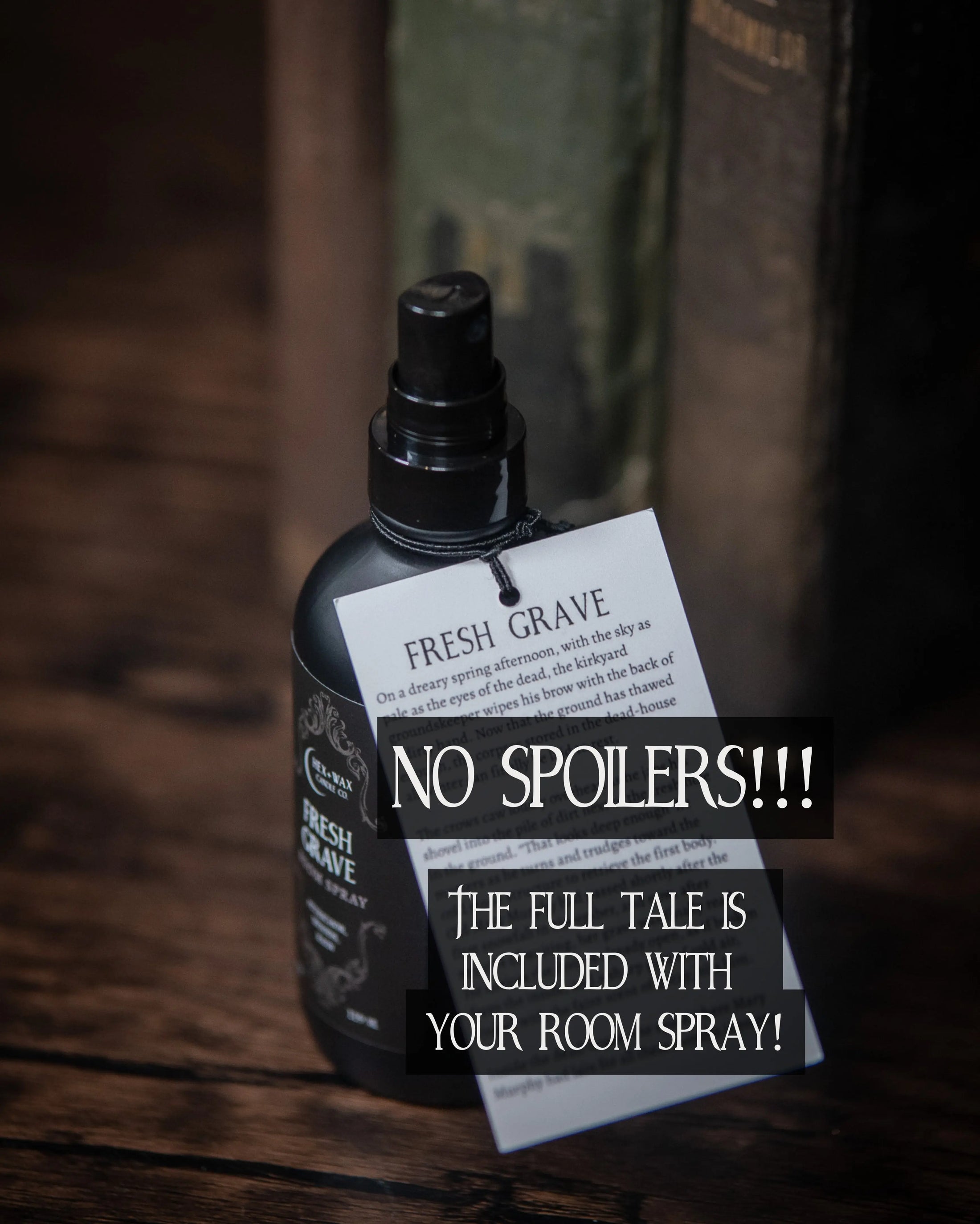 Fresh Grave – The Perfect Petrichor Room Spray Hex + Wax Candle Co.