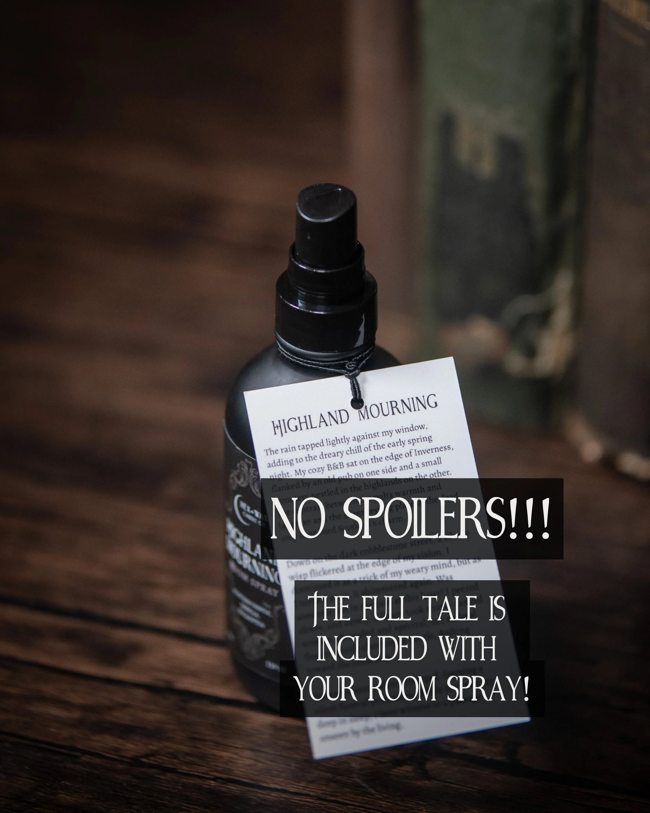 Highland Mourning – The Spirit of Scotland Room Spray Hex + Wax Candle Co.