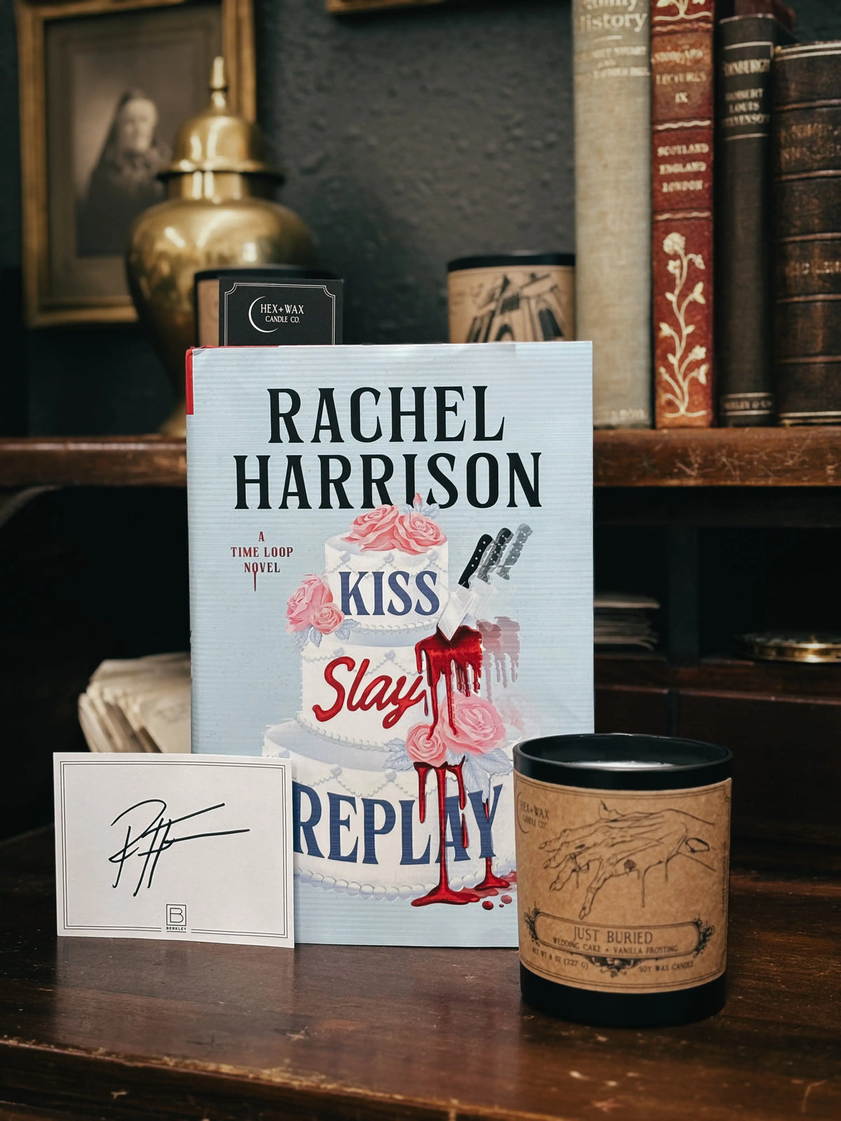 Hex and Wax Reads virtual bookclub with Rachel Harrison: Kiss, Slay, Replay Hex and Wax Candle Co.