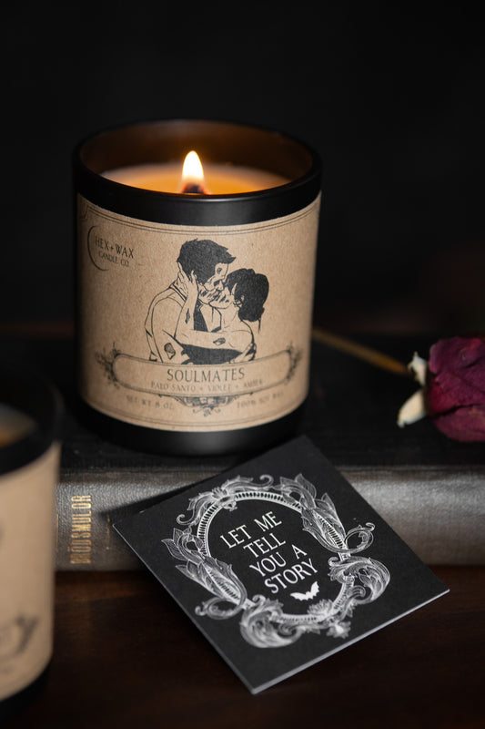 Soulmates - The Violet and Palo Santo Candle