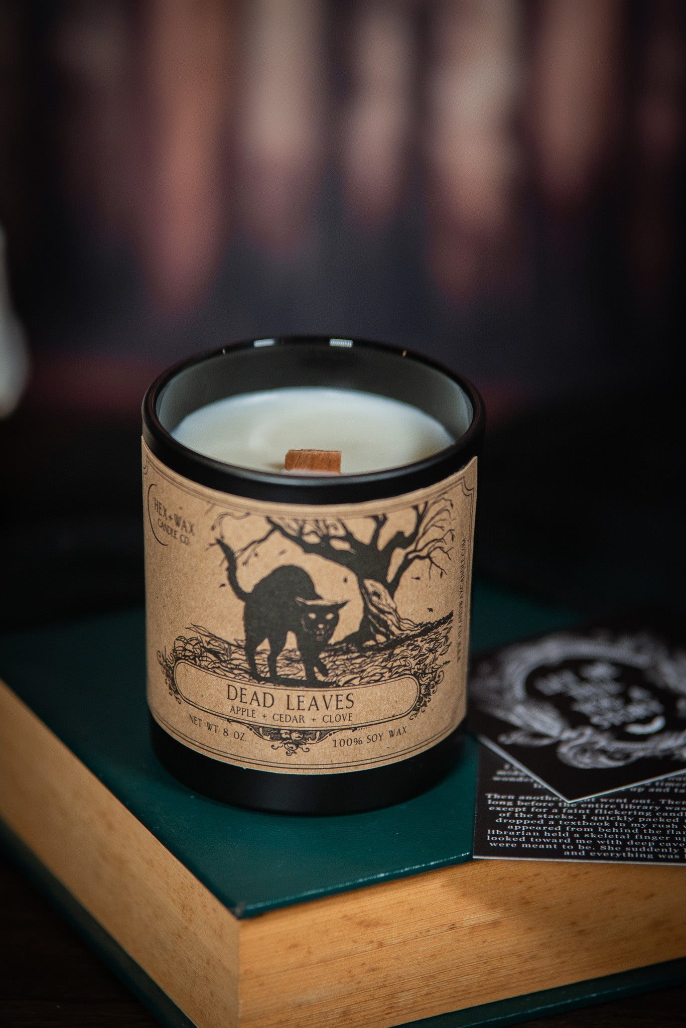 Dead Leaves Hex + Wax Candle Co.