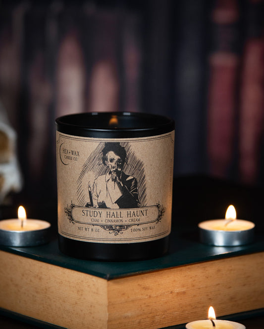 Study Hall Haunt Hex + Wax Candle Co.