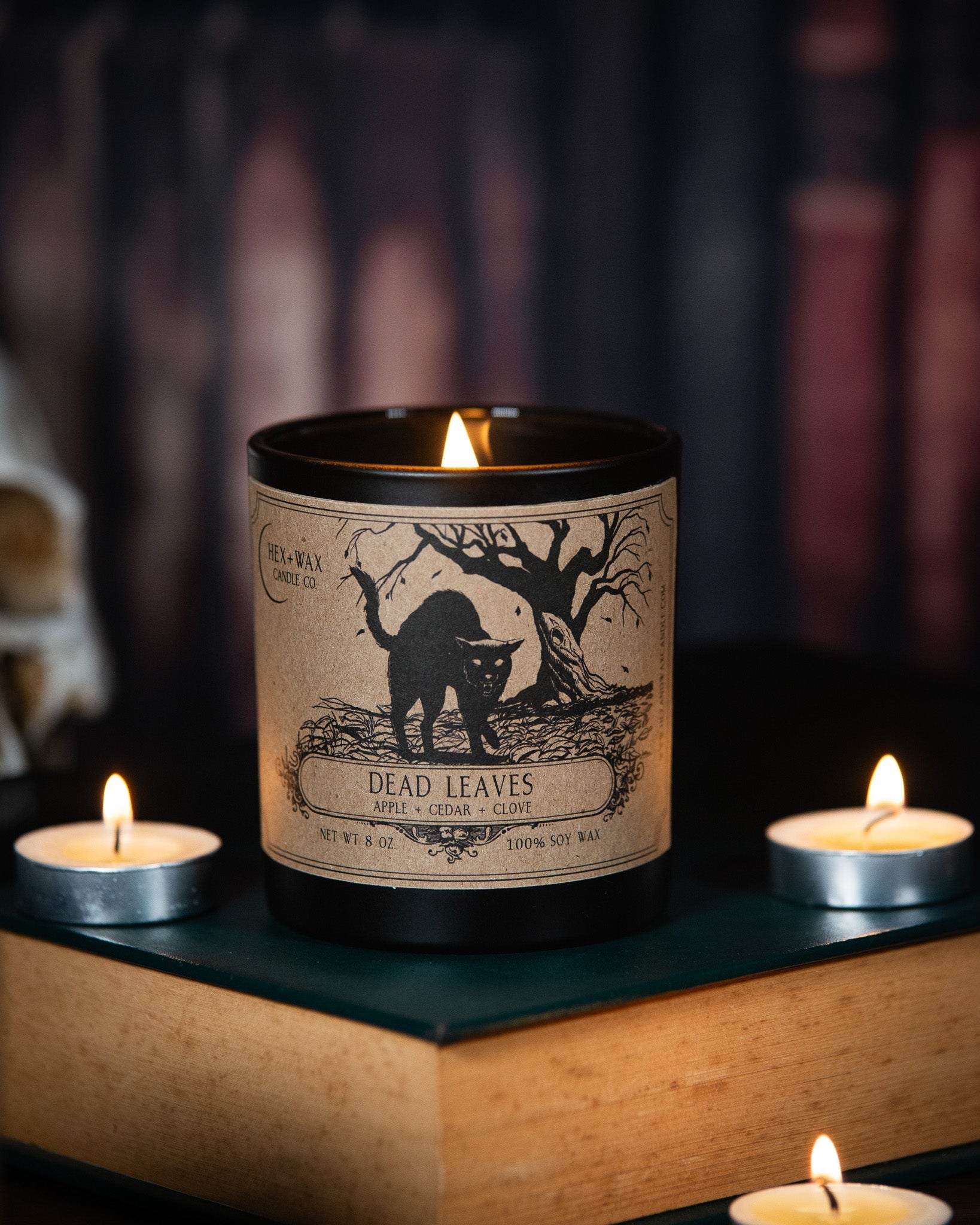 Dead Leaves Hex + Wax Candle Co.