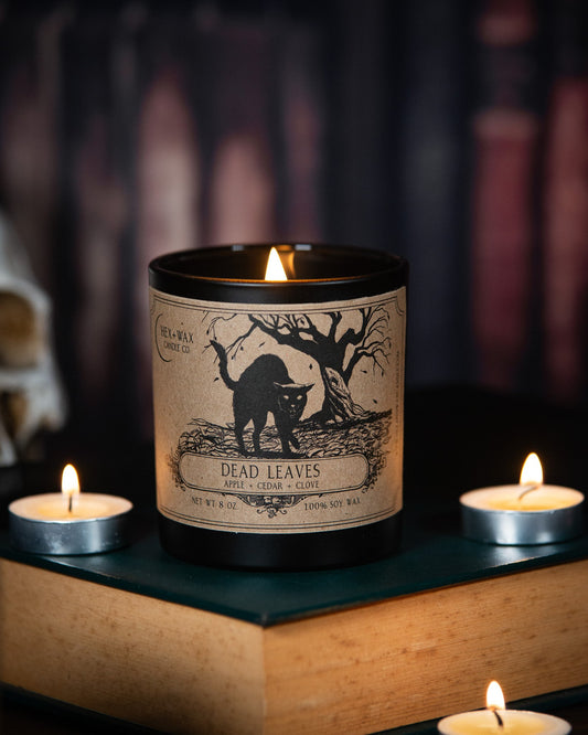 Dead Leaves Hex + Wax Candle Co.