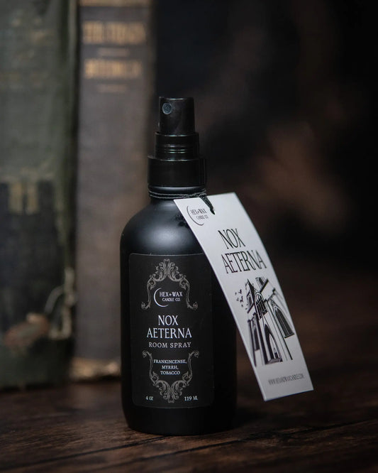 Nox Aeterna – The Dark Incense Room Spray Hex + Wax Candle Co.