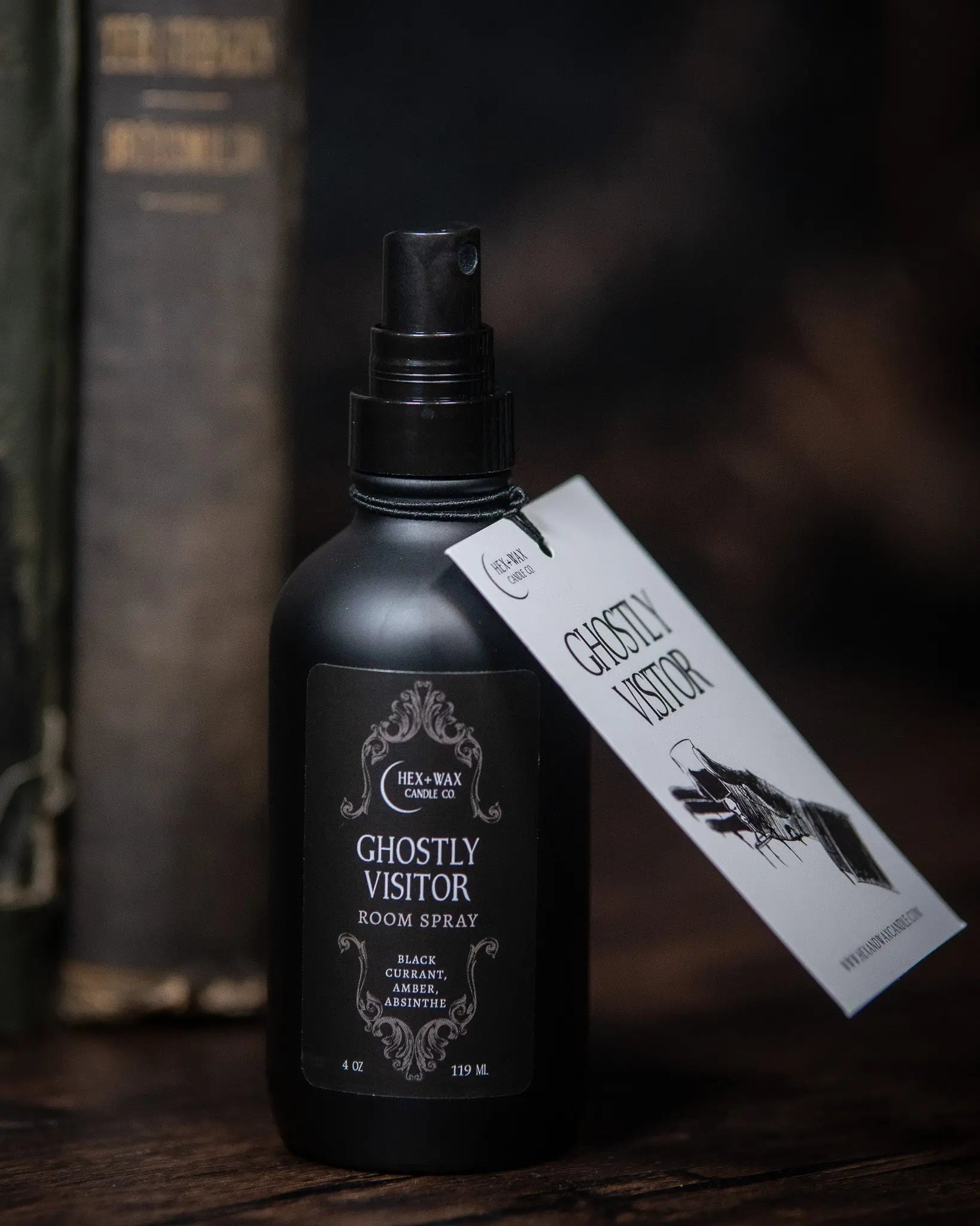 Ghostly Visitor – The Haunted Speakeasy Room Spray Hex + Wax Candle Co.