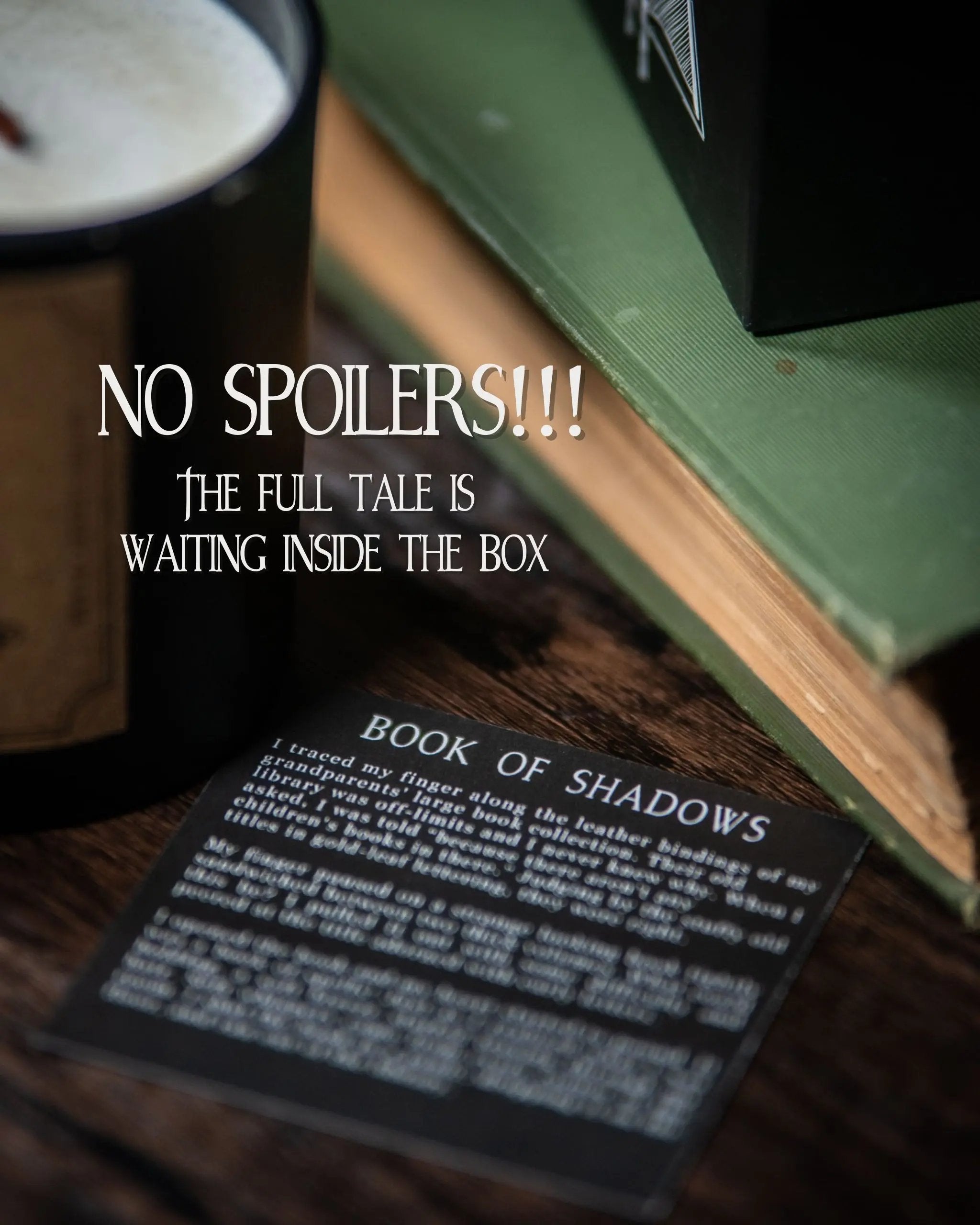 Book of Shadows – The Witchy Old Book Candle Hex + Wax Candle Co.