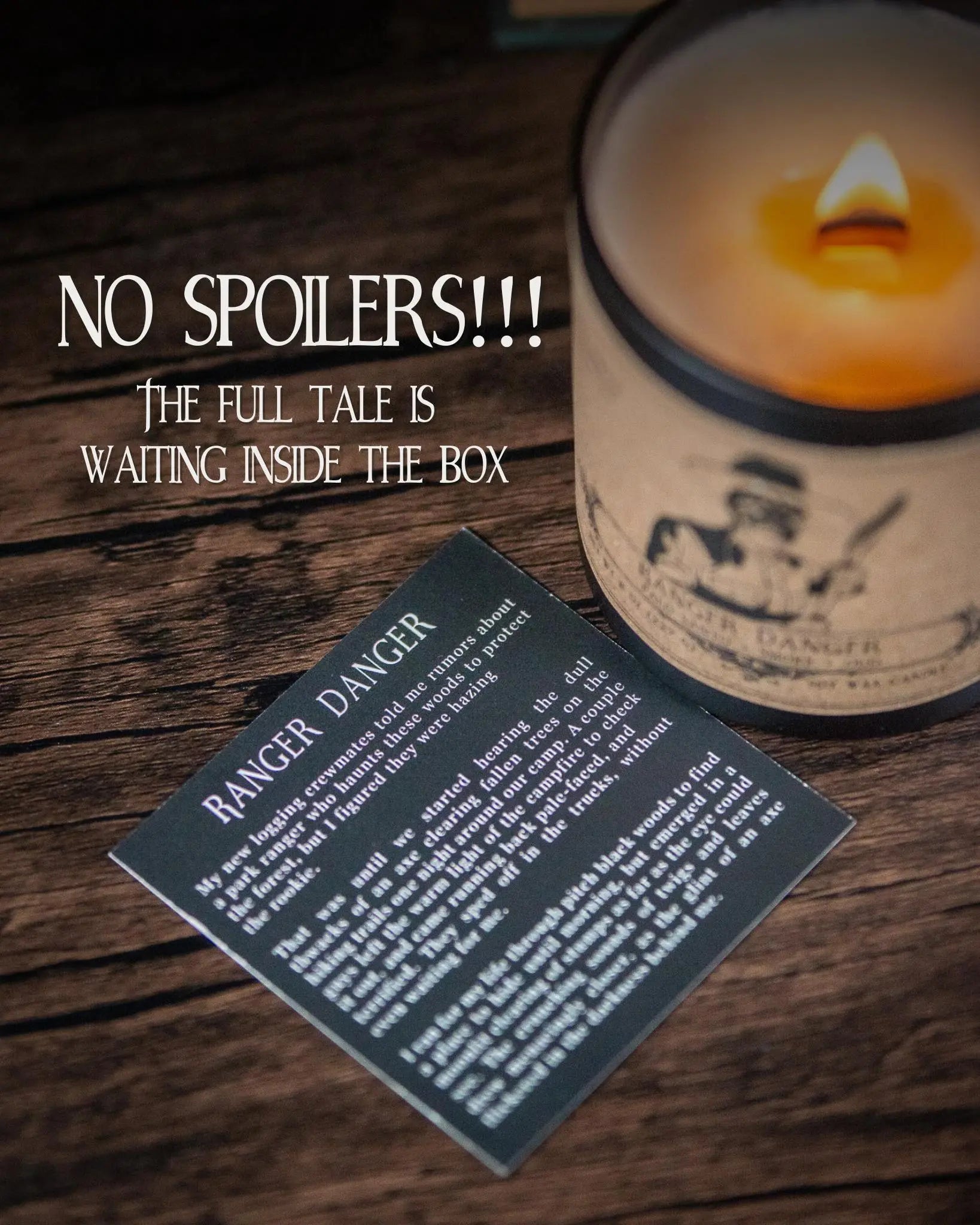 Ranger Danger – The Manly Woods Candle Hex + Wax Candle Co.