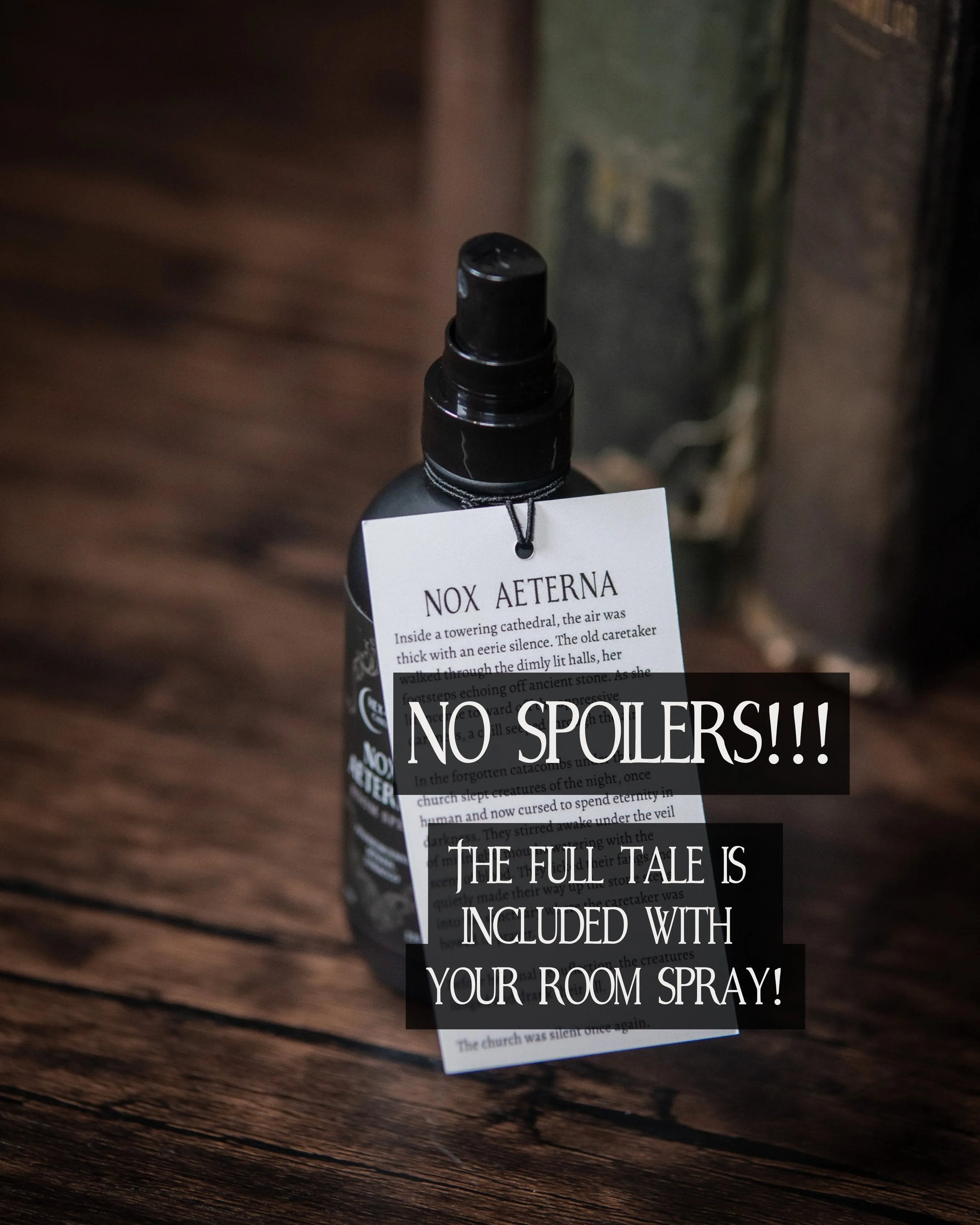 Nox Aeterna – The Dark Incense Room Spray Hex + Wax Candle Co.