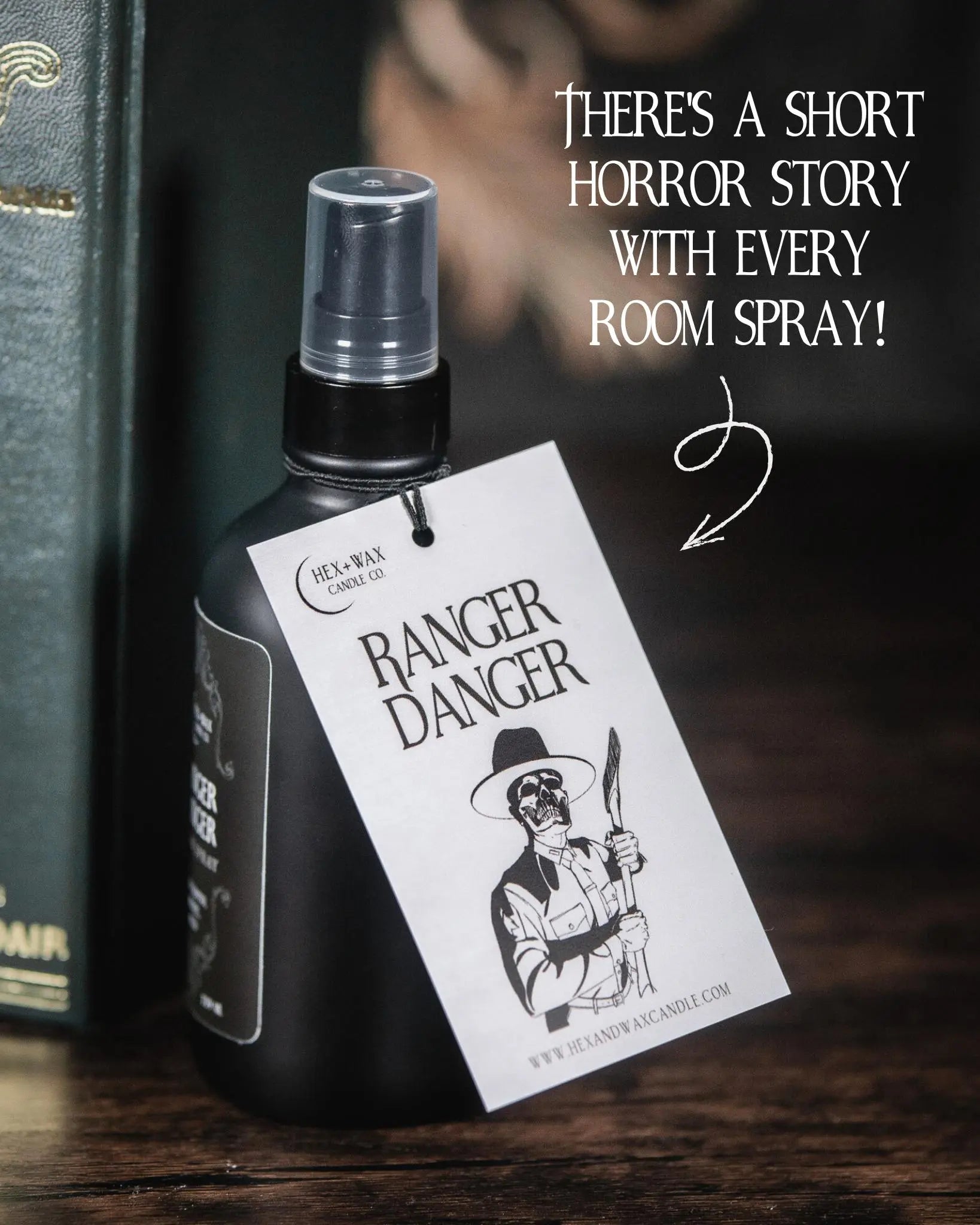 Ranger Danger – The Manly Woods Room Spray Hex + Wax Candle Co.